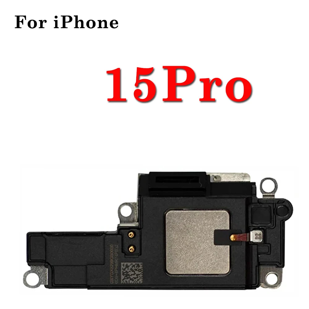 1Pcs Loudspeaker For iphone 11 12 13 14 15 Plus Mini Pro Max Lound Speaker Ringer inner Buzzer Flex Cable Replacement Parts