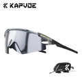 Kapvoe New Eagle Beak Photochromic Cycling Sunglasses Men Women MTB Glasses UV400 Bicycle Eyewear Sports Outdoor Bike Goggles