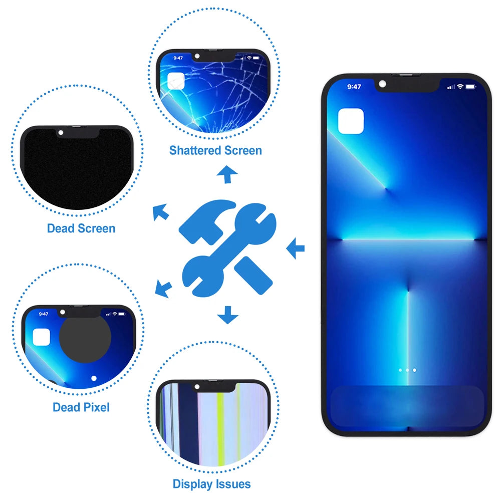 A2633 A2482 A2631 A2634 A2635 Premium New Lcd For IPhone 13 New Display Touch With 3D Touch Screen Replacement Factory Display