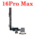 New Charging Port Flex Cable For iPhone 16 15 14 13 12 11 Pro Max Mini Plus USB Charger Dock Connector With Microphone Ribbon