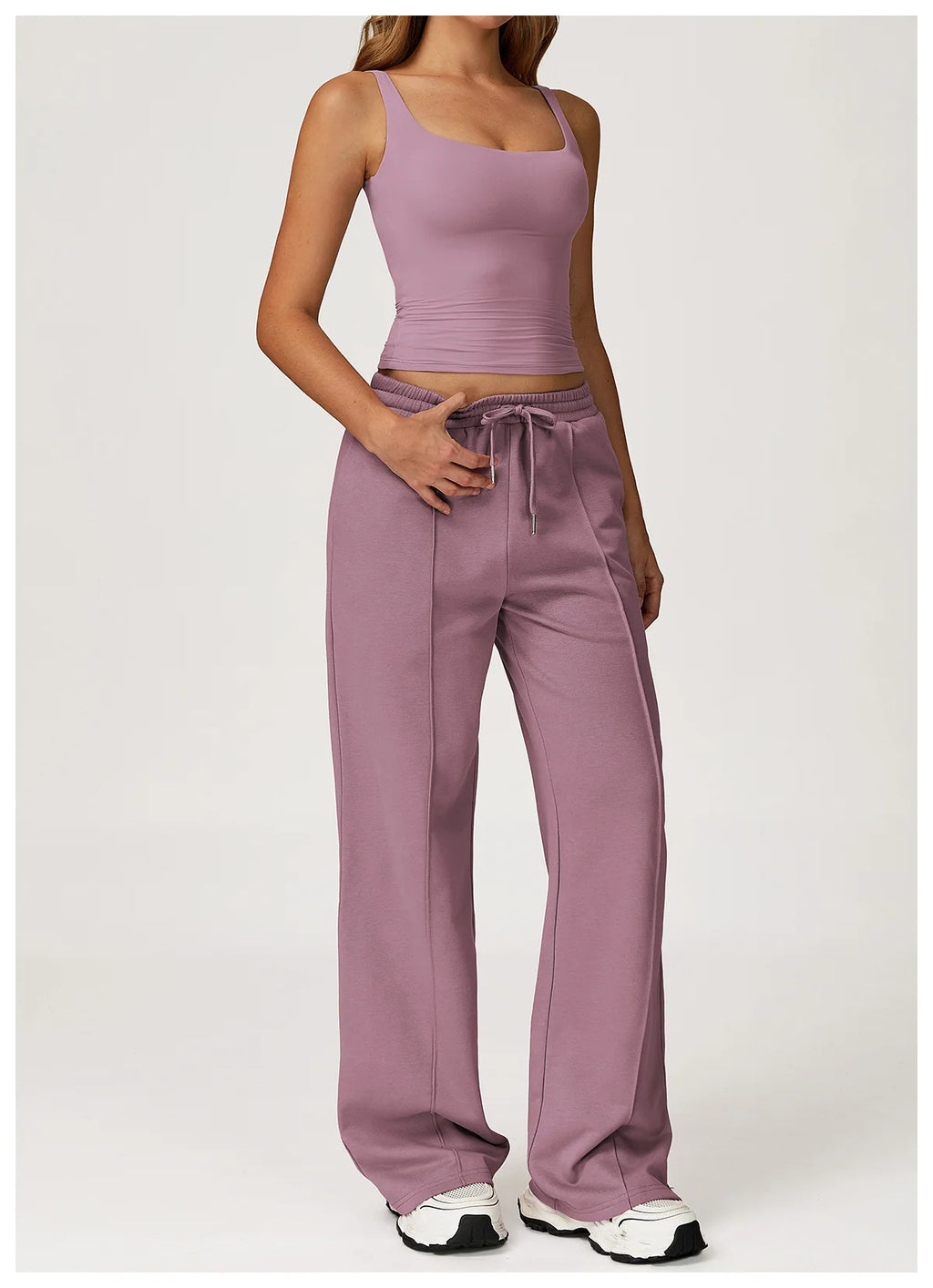 Women's High Waisted Straight pants Sweatpants Casual Yoga Jogger Pants elegant pants Women Pants Yoga With Pockets pantalones