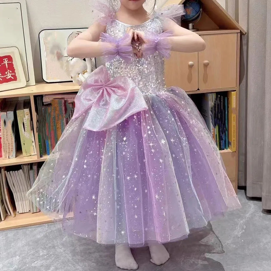 Summer Stage Girl Dress Tutu Ballerine Dance Kids Ballet Leotards Party Baby Dresses Outfit Ballet Girls Clothing Vestidos