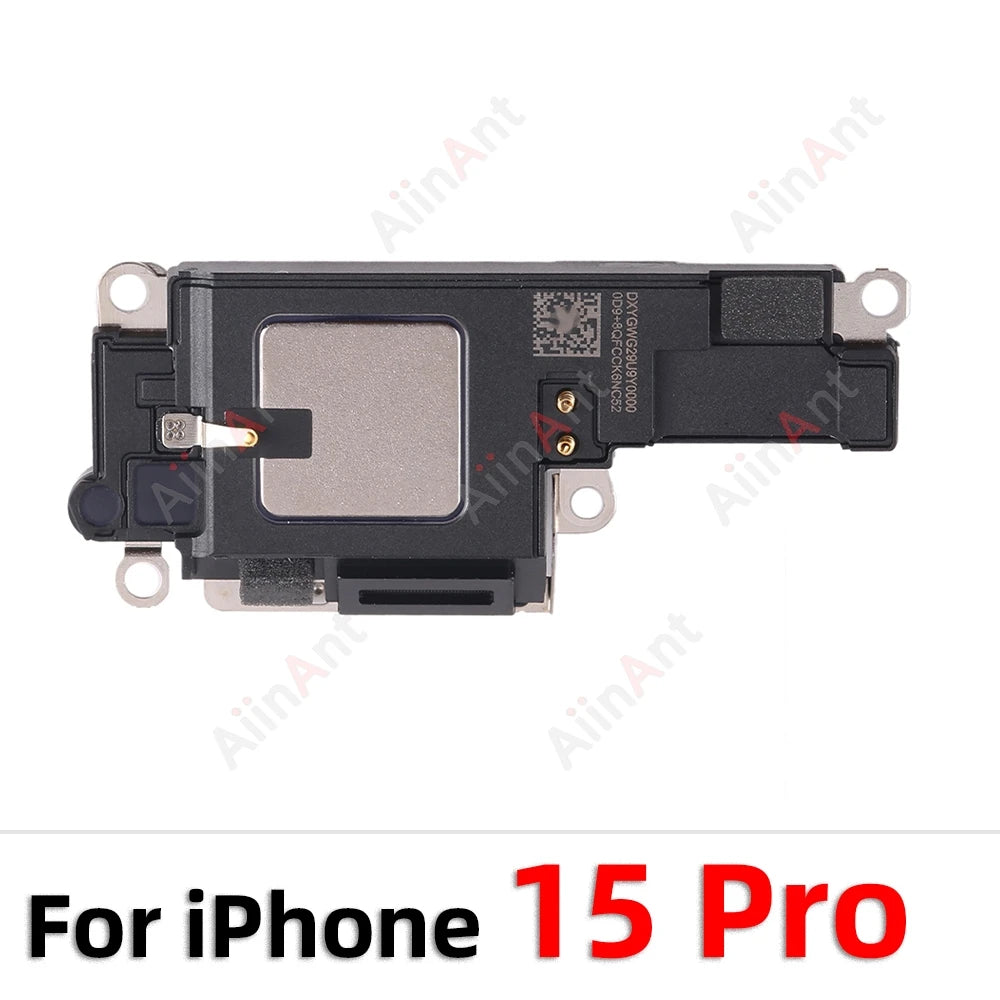 AiinAnt Bottom LoudSpeaker Phone Sound Buzzer Ringer Loud Speaker Flex Cable For iPhone 12 13 14 15 Pro Max mini Plus Spare Part