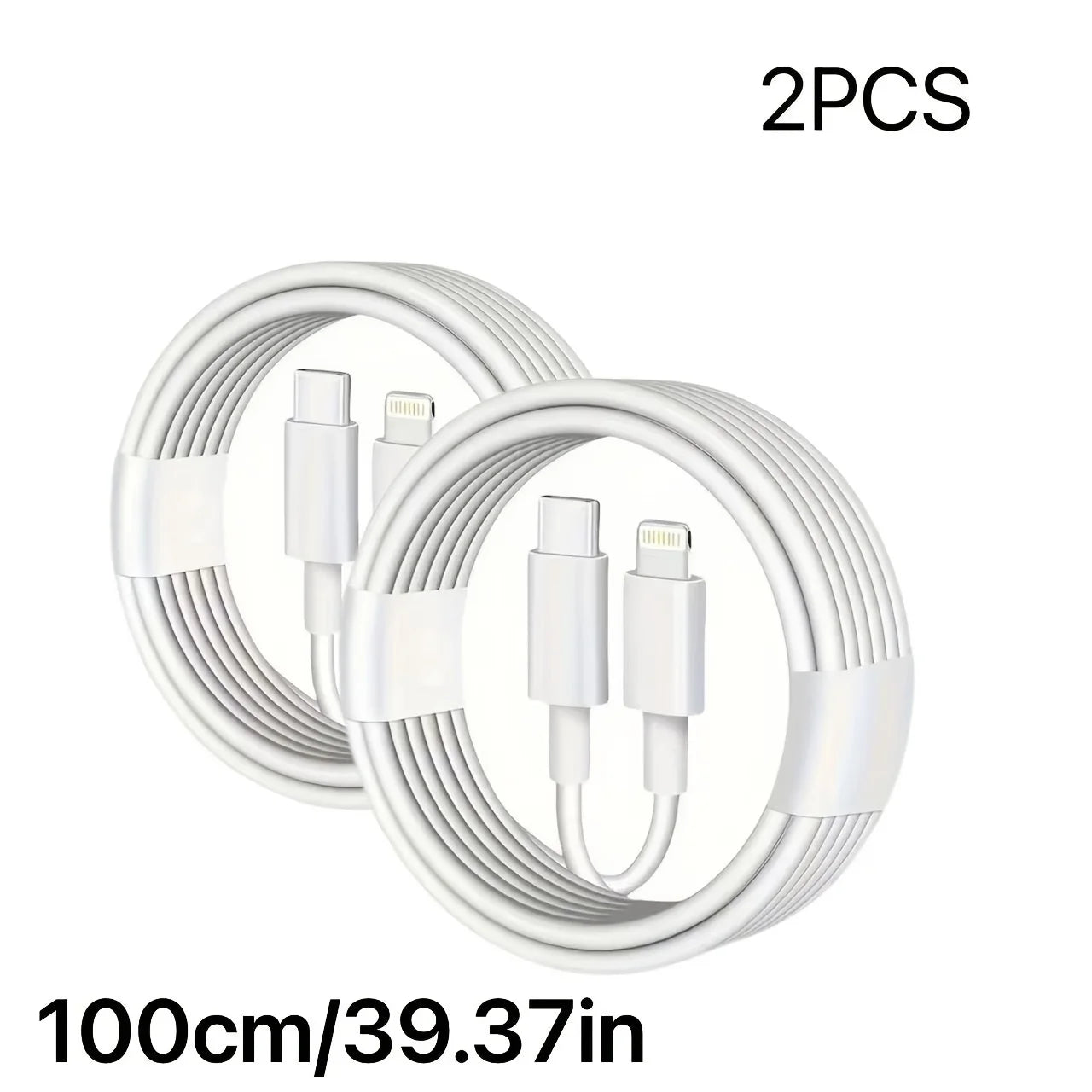 MFi Certified 2pcs/5pcs USB-C to Lightning Fast Charger Cable, Compatible with iPhone 14, 13, 12, 11 Pro Max, Mini, Plus, XR