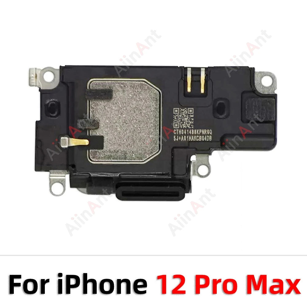AiinAnt Bottom LoudSpeaker Phone Sound Buzzer Ringer Loud Speaker Flex Cable For iPhone 12 13 14 15 Pro Max mini Plus Spare Part
