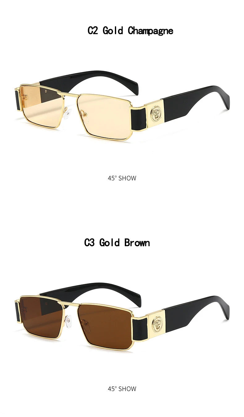 New Fashion Brand Luxury Designer Sunglasses Men Women 2026 Leopard Vintage Elegant Shades Glasses Trendy Travel Top Sunglasses