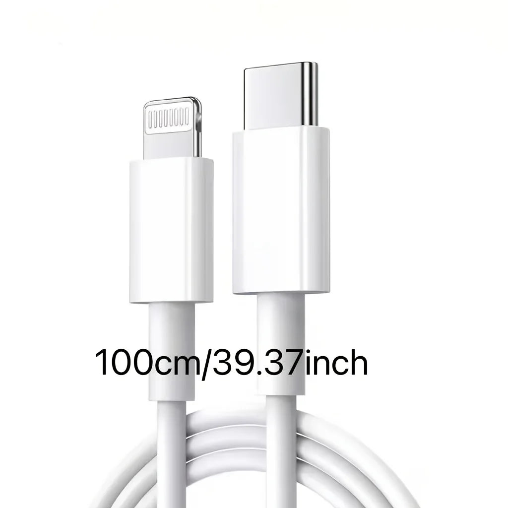 MFi Certified 2pcs/5pcs USB-C to Lightning Fast Charger Cable, Compatible with iPhone 14, 13, 12, 11 Pro Max, Mini, Plus, XR