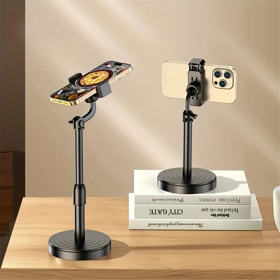 360° Rotatable Anti-Slip Base Desktop Holder Foldable Adjustable Mobile Phone Bracket Phone Video Live For iPhone Samsung Xiaomi