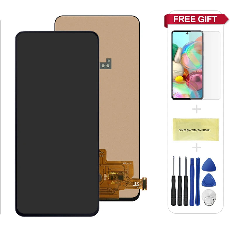 6.7''Super AMOLED A80 Display, for Samsung Galaxy A80 A805F  Lcd Display Touch Screen Digitizer Assembly screen replacement