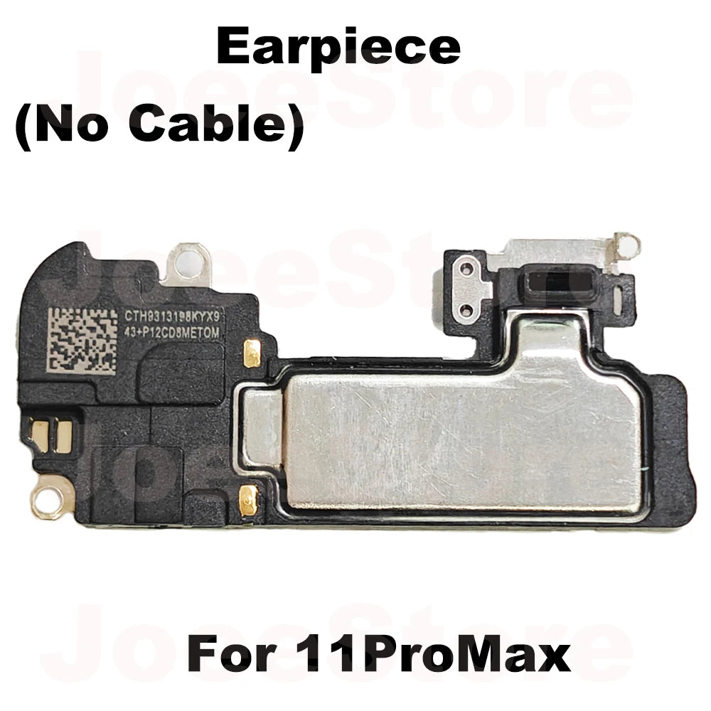 Earpiece For iPhone 11 11Pro 11ProMax Ear Speaker With Proximity Sensor Flex Cable Top Small Headset Fix Sound Loudspeaker Parts