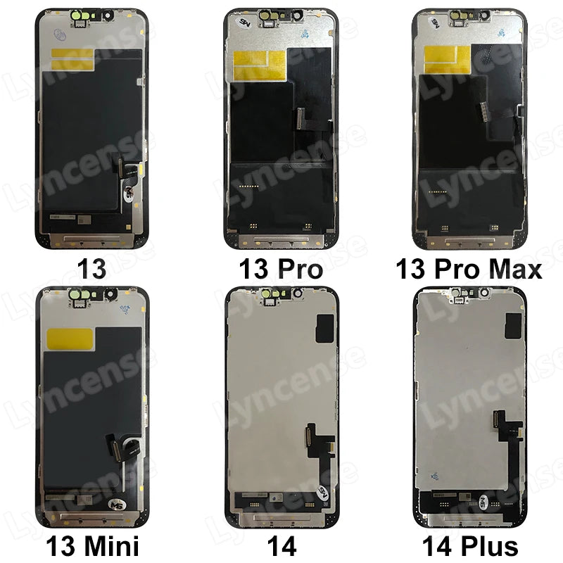 OLED LCD For iPhone X XR XS Max Display With 3D Touch Incell Screen For iPhone 11 12 13 Pro Max 14 Plus 15 Screen Replace Parts