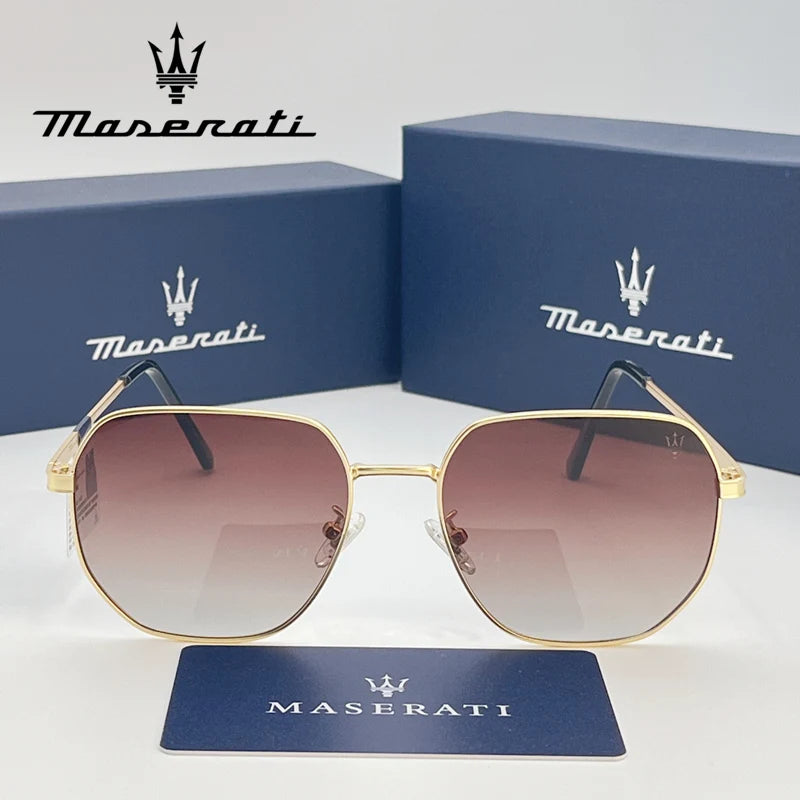 MASERATI Glasses UV400 Luxury Polarized Sunglasses for Men Women Trendy  Driving Glasses High End Fashion Premium Quality