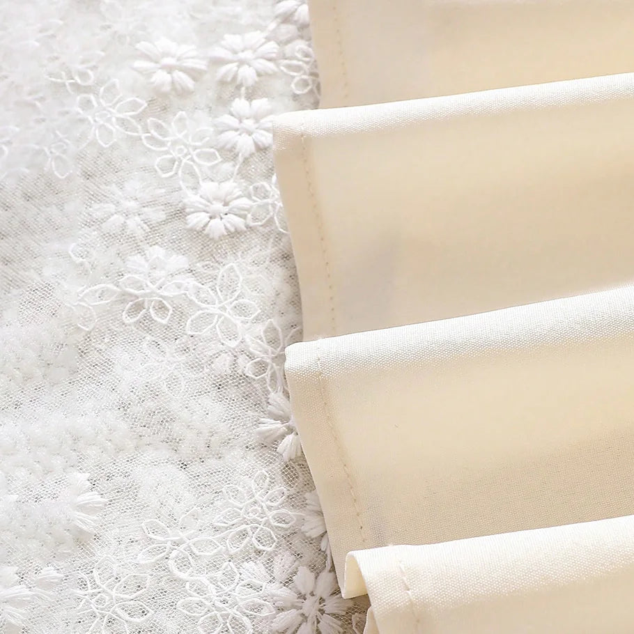 Prowow Baby Dresses Long Sleeve Beige Turn-Down Collar Shirt Dress With Waist Tape 2pcs Sets Newborn Toddler Girls Clothes