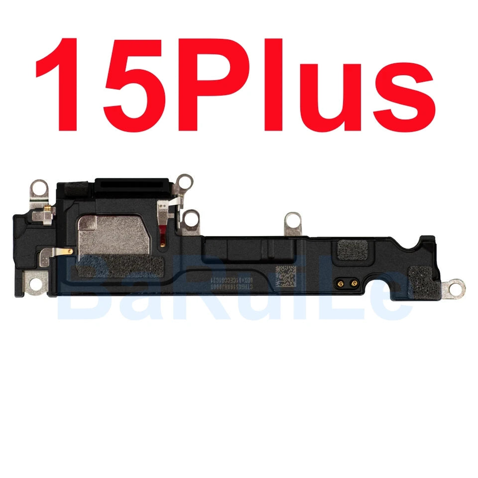 BaRuiLe Bottom Loudspeaker For iphone 12 13 14 Pro Max Mini 16 15 Plus Loud Speaker Ringer Buzzer Flex Cable Replacement Part