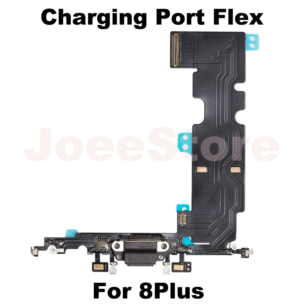 1pcs Charging Port Flex Cable for iPhone 11 X XS XSMax XR 6 6S 7 8 Plus USB Charger Dock Connector With Microphone Ribbon Repair