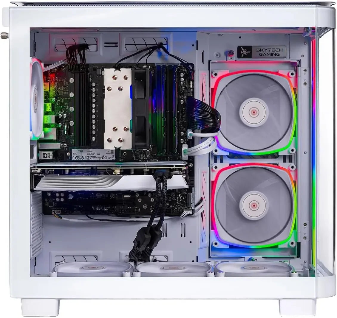AMD Ryzen 7 7700 3.8GHz, NVIDIA RTX 4070 Super 12GB, 1TB NVMe SSD, 16GB DDR5 RAM 6000, 750W Gold PSU, Wi-Fi, Win 11, Desktop