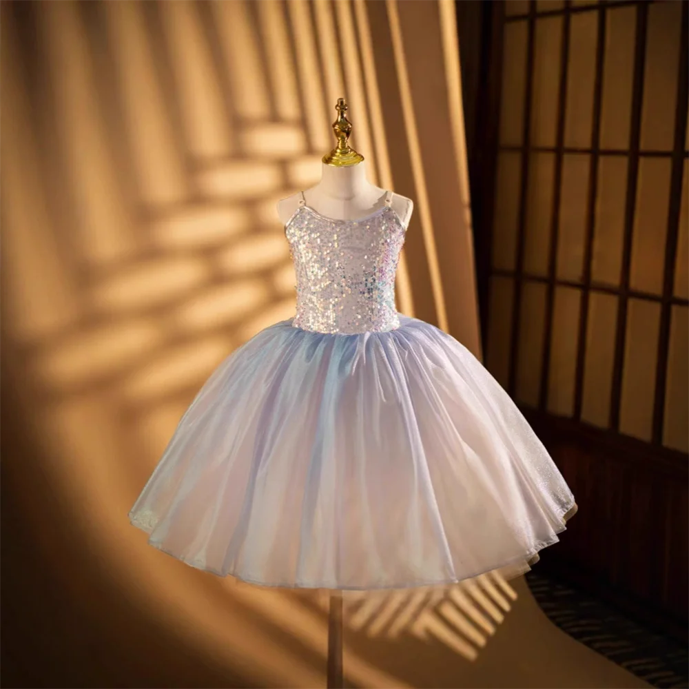 Summer Stage Girl Dress Tutu Ballerine Dance Kids Ballet Leotards Party Baby Dresses Outfit Ballet Girls Clothing Vestidos