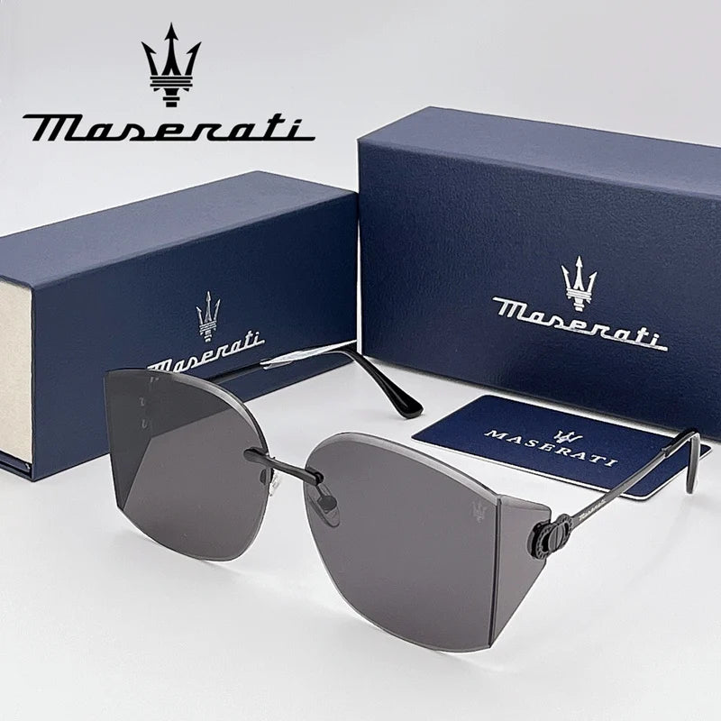 MASERATI Glasses UV400 Luxury Polarized Sunglasses for Men Women Trendy  Driving Glasses High End Fashion Premium Quality