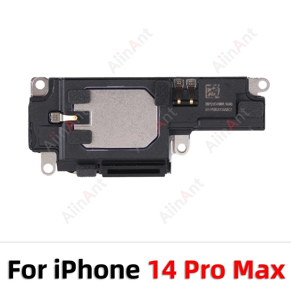 AiinAnt Bottom LoudSpeaker Phone Sound Buzzer Ringer Loud Speaker Flex Cable For iPhone 12 13 14 15 Pro Max mini Plus Spare Part