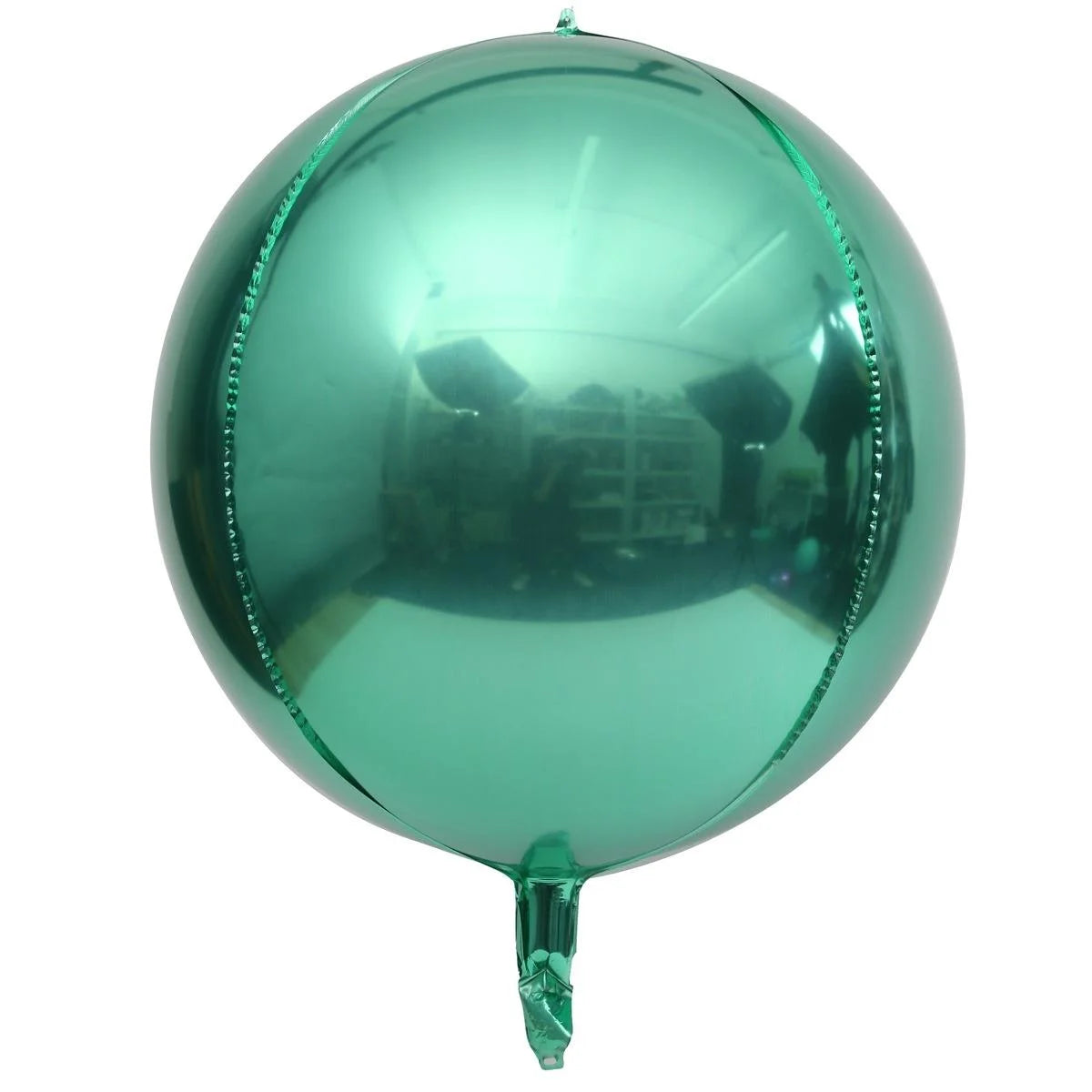 10/5Pcs Metal Silver Gold 4D Round Foil Balloon Mylar Balloons for Birthday Wedding New Year Baby Shower Party Decorations
