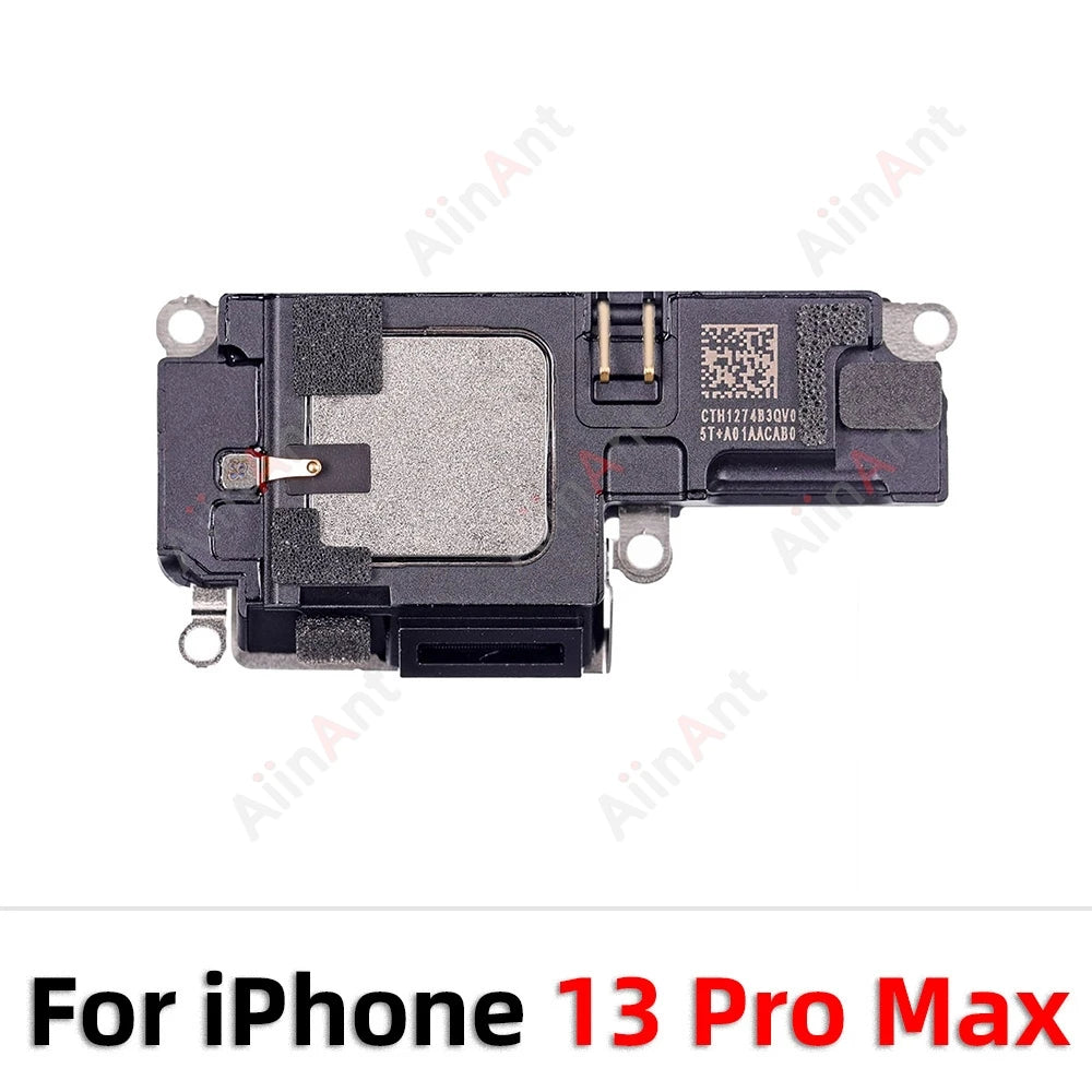 AiinAnt Bottom LoudSpeaker Phone Sound Buzzer Ringer Loud Speaker Flex Cable For iPhone 12 13 14 15 Pro Max mini Plus Spare Part