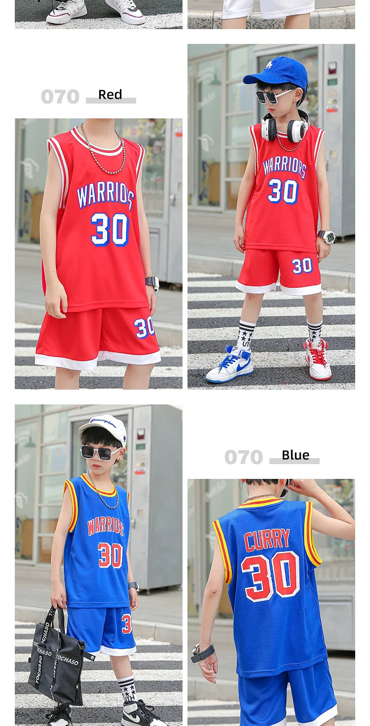 Children Team Training Uniform Kids Basketball Jersey Quick-drying Boy and Girls Comfortable Shirt  Child Sportswear Tracksuits