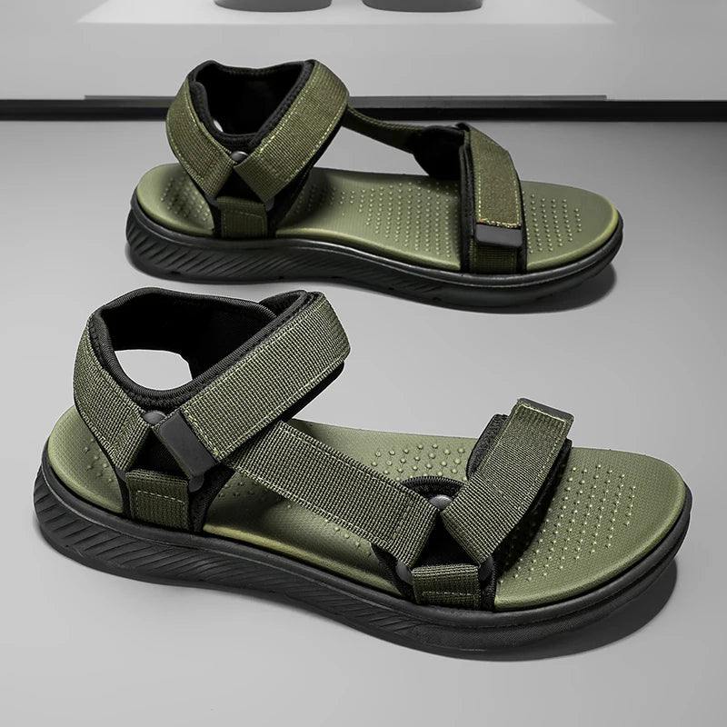 Summer Men Sandals Fashion Leisure Beach Holiday Sandals for Mens Lightweight Shoes New Outdoor Comfortable Casual Sandalie