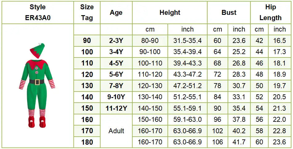 Baby Girl Clothes Pajamas Sets Boys Tops Set Child Christmas Gift Carnival Party Dress Kids Halloween Elf Cosplay Costumes Suit