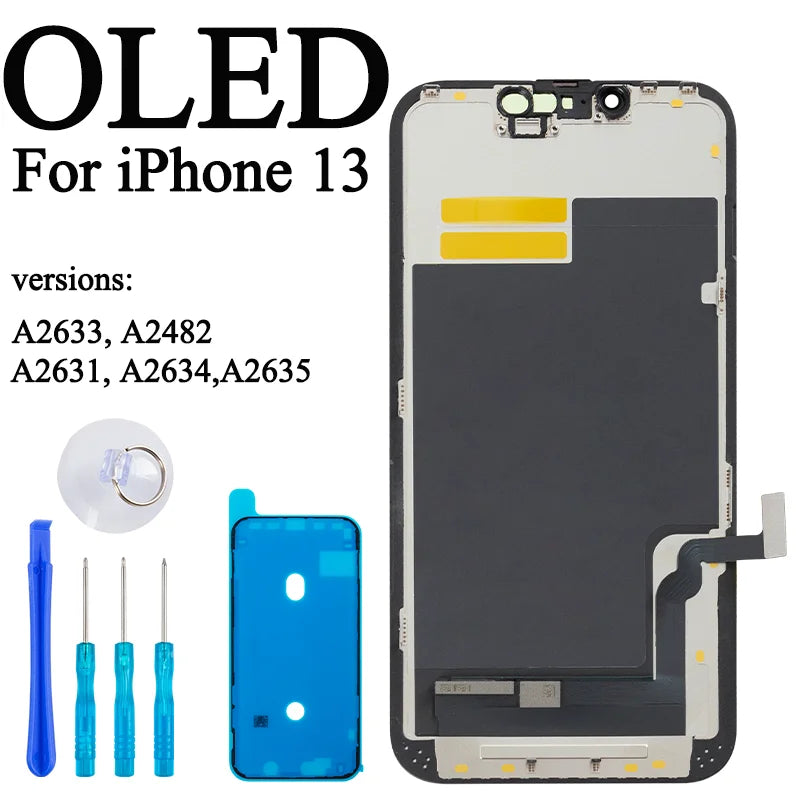 A2633 A2482 A2631 A2634 A2635 Premium New Lcd For IPhone 13 New Display Touch With 3D Touch Screen Replacement Factory Display
