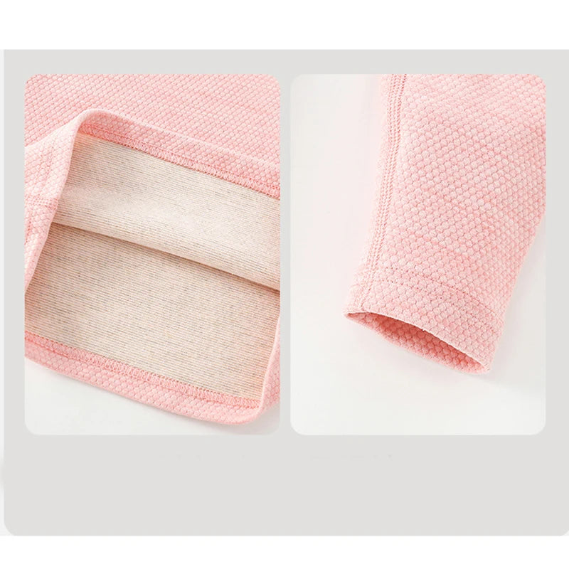 3-14 Years Autumn Winter Thermal Underwear Suit Girls Clothing Sets Boys Pajama Sets No Trace Warm Sleepwear Kids Clothes