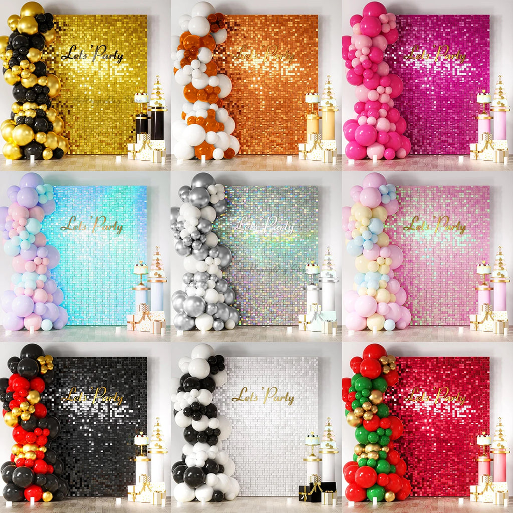 10/5Pcs Metal Silver Gold 4D Round Foil Balloon Mylar Balloons for Birthday Wedding New Year Baby Shower Party Decorations