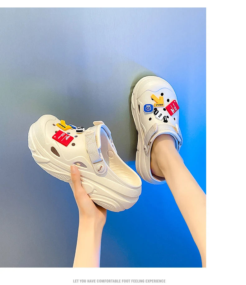 Summer Outdoor Beach Casual Sandals, Lightweight and Breathable Household Shoes, Anti Slip and Breathable Fishing Slippers