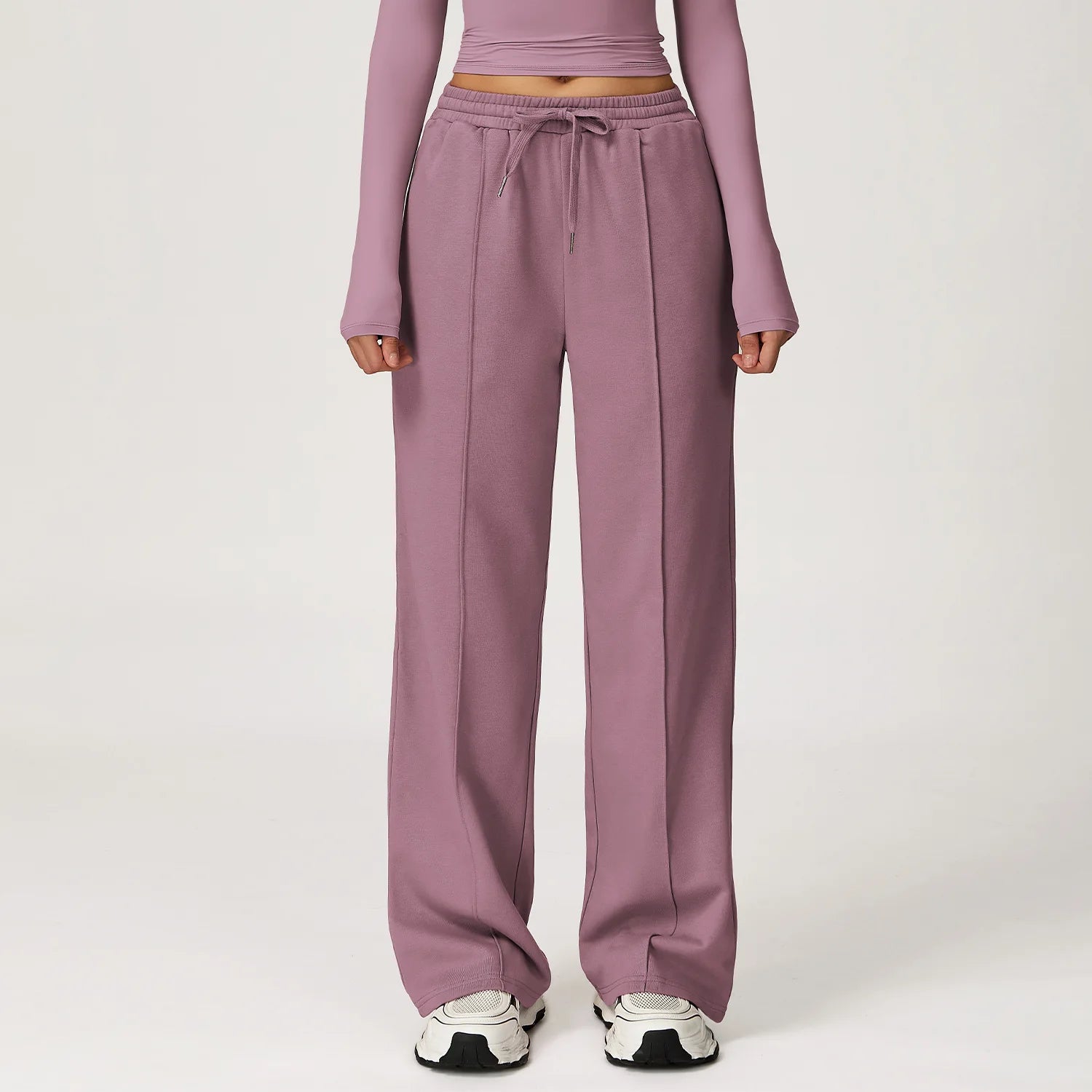 Women's High Waisted Straight pants Sweatpants Casual Yoga Jogger Pants elegant pants Women Pants Yoga With Pockets pantalones