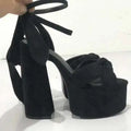 Summer 2025 Platform Sandals High Heels Women Ankle Strap Sandals Women's Sandals Dress Party Shoes