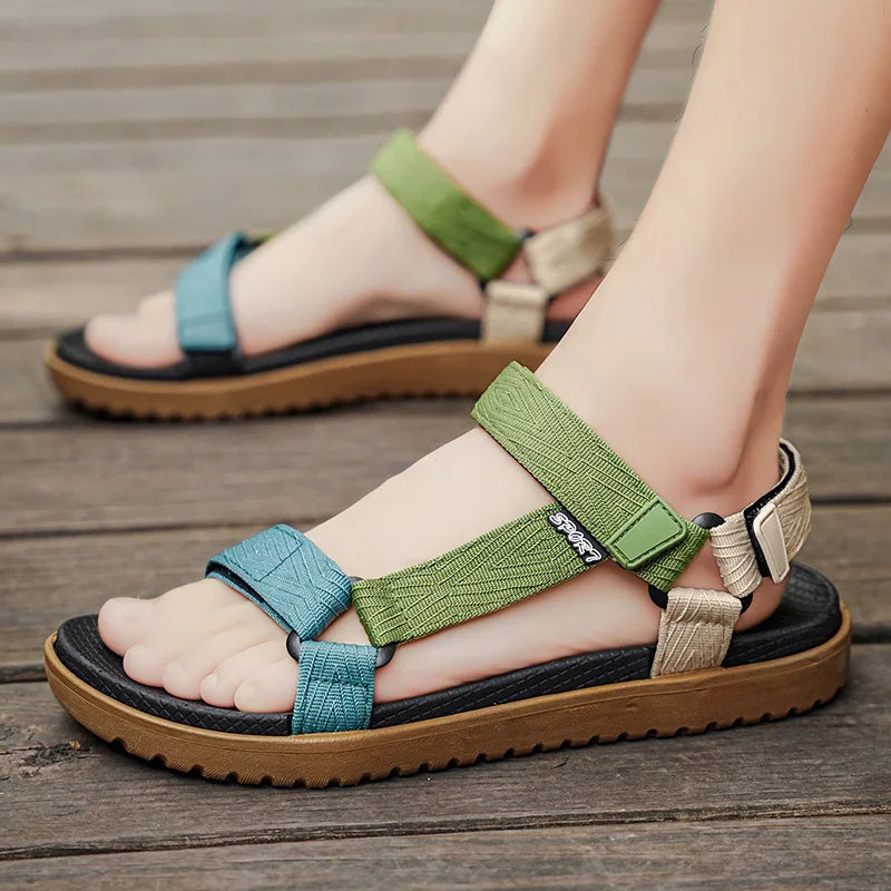 Summer Men Sandals Fashion Leisure Beach Holiday Sandals for Men's Lightweight Shoes New Outdoor Comfortable Casual Sandalies