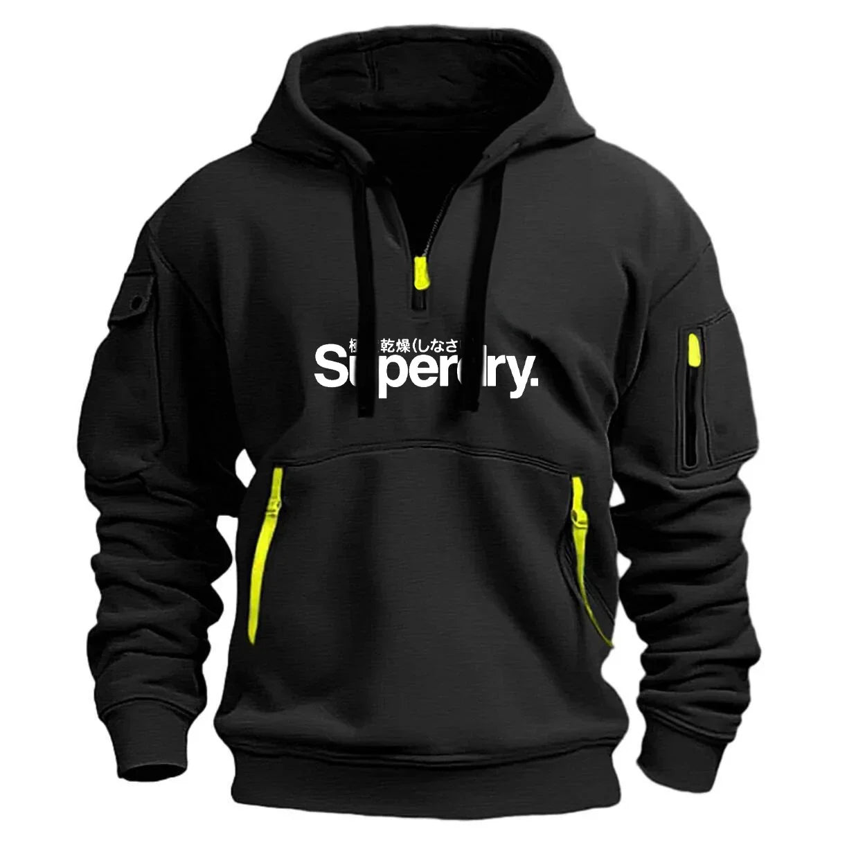 Men's hooded pullover for autumn and winter, outdoor jogging sweatshirt, versatile hooded sweatshirt for daily use