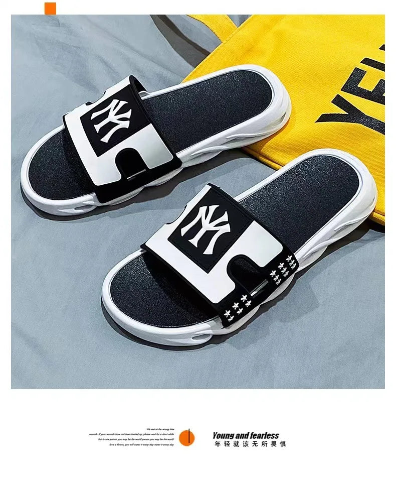 Summer Sandals Slippers Men Beach Outdoor Non-Slip Fashion Flip-Flops Brand Sports Street Wear Casual Shoes Ciabatte Uomo Trend