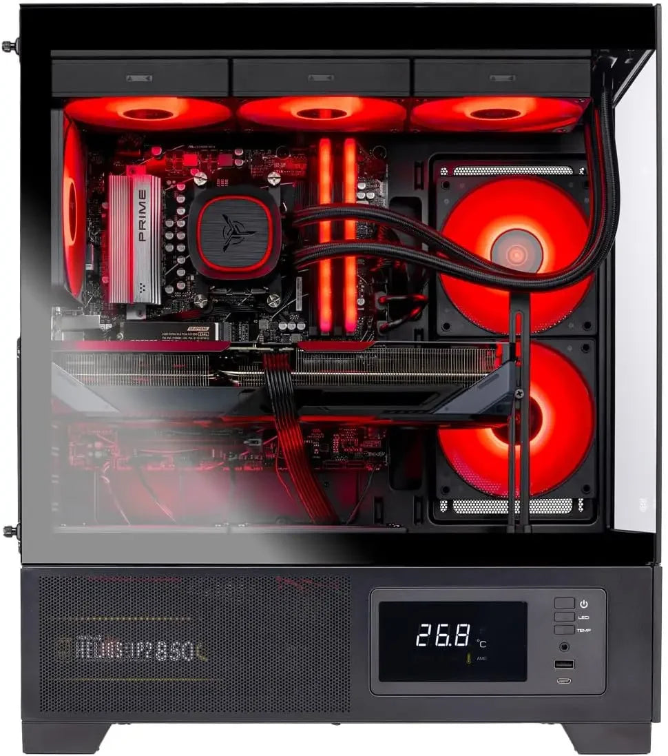 4.2GHz, AMD RX 9070 16GB, 2TB Gen4 NVMe SSD, 32GB DDR5 RAM 6000, 850W Gold ATX 3 PSU, 360 ARGB AIO, Wi-Fi, Win 11, Desktop
