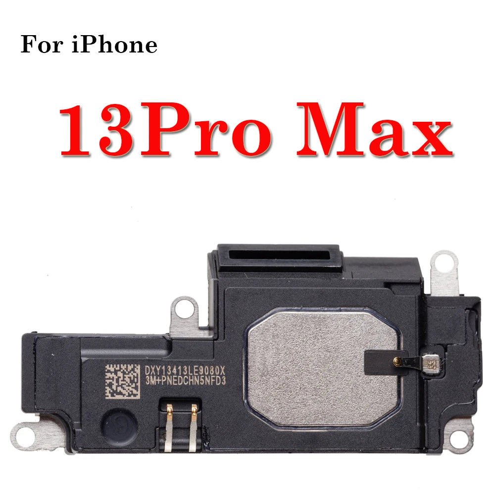 1Pcs Loudspeaker For iphone 11 12 13 14 15 Plus Mini Pro Max Lound Speaker Ringer inner Buzzer Flex Cable Replacement Parts