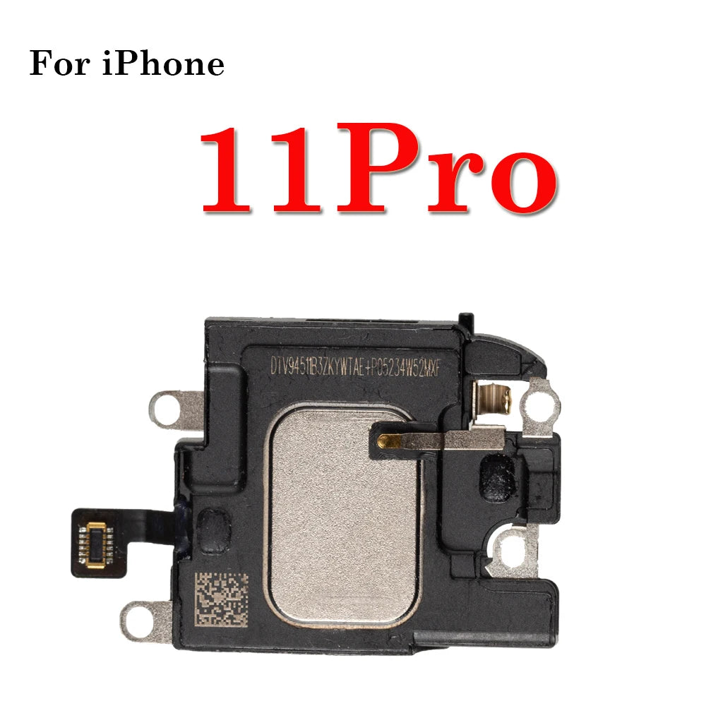 1Pcs Loudspeaker For iphone 11 12 13 14 15 Plus Mini Pro Max Lound Speaker Ringer inner Buzzer Flex Cable Replacement Parts