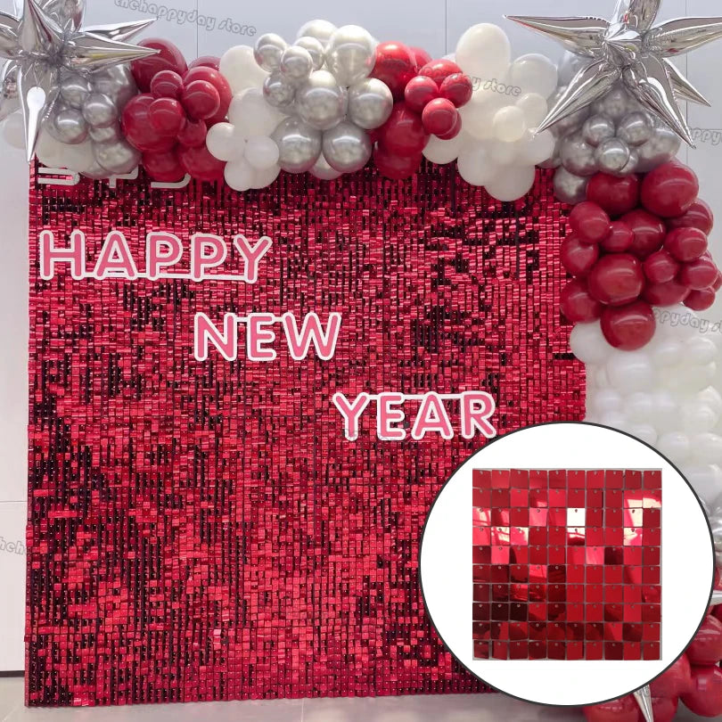 10/5Pcs Metal Silver Gold 4D Round Foil Balloon Mylar Balloons for Birthday Wedding New Year Baby Shower Party Decorations