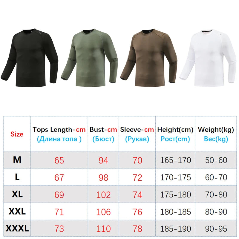 Pullovers Shirts Long Sleeve Breathable Jersey Sun Protection Male Outerwear Jogging Sport Clothing Men Training Quick Dry Tops