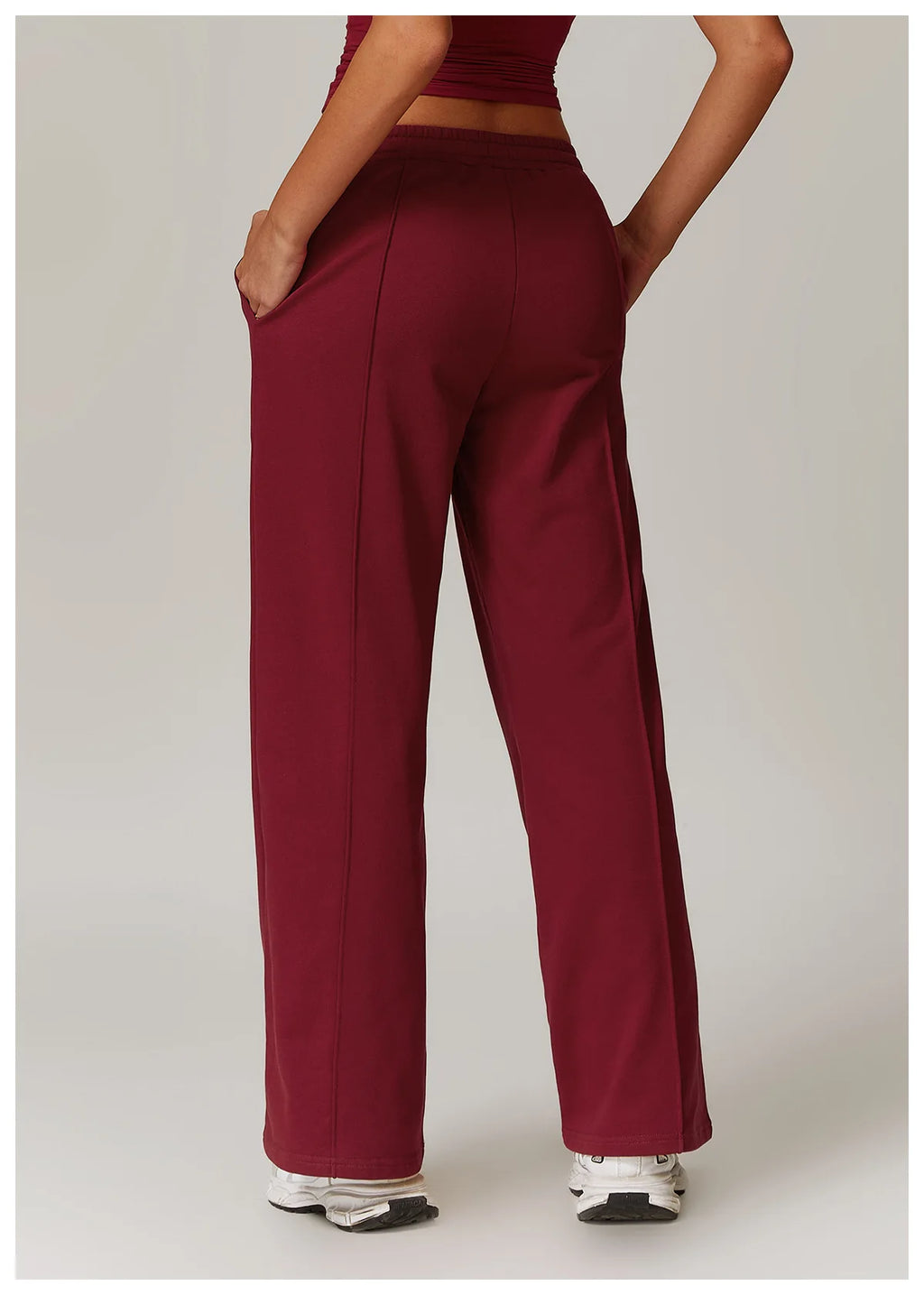 Women's High Waisted Straight pants Sweatpants Casual Yoga Jogger Pants elegant pants Women Pants Yoga With Pockets pantalones