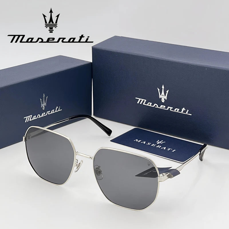 MASERATI Glasses UV400 Luxury Polarized Sunglasses for Men Women Trendy  Driving Glasses High End Fashion Premium Quality
