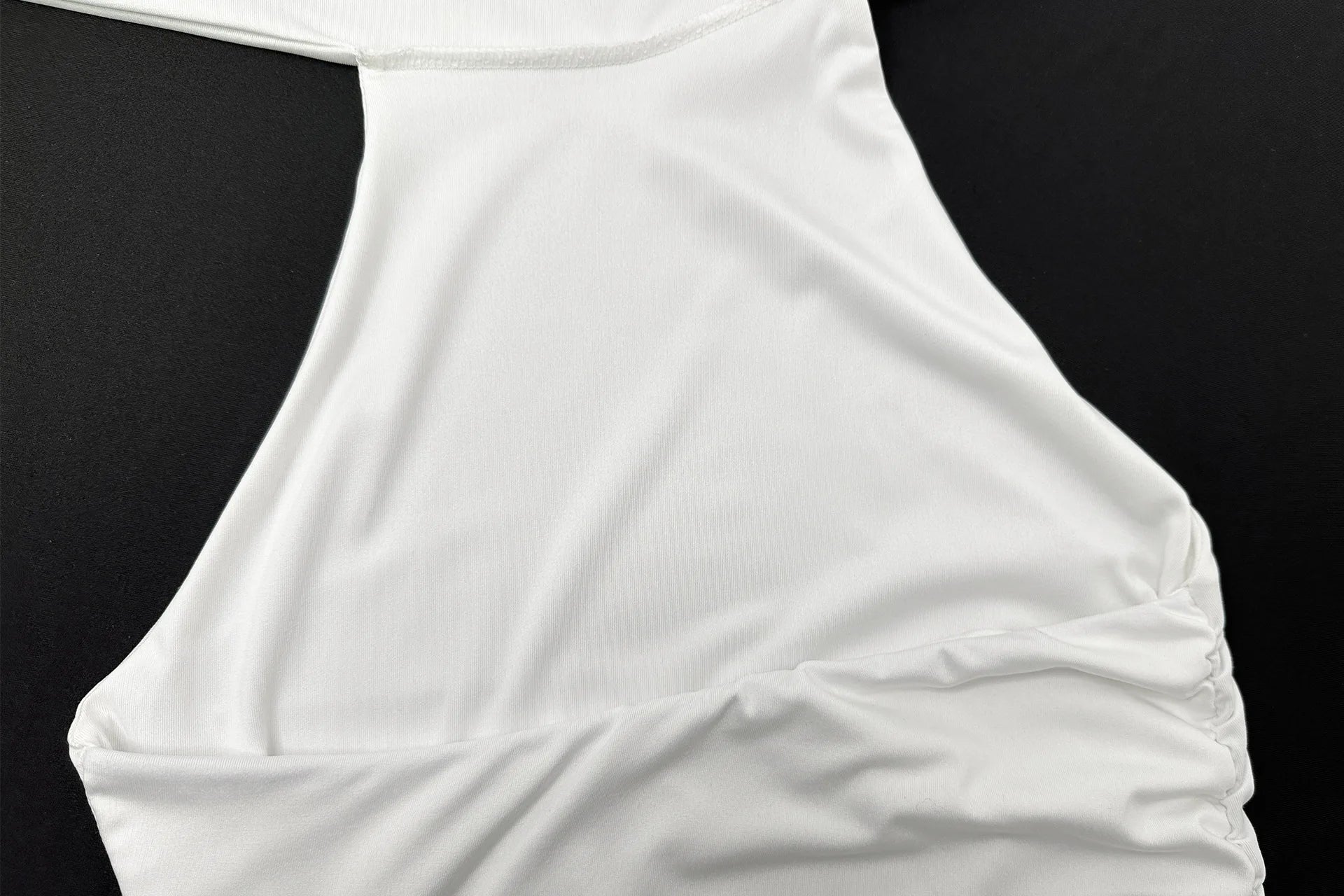 Fairyshely 2026 Sexy Summer Solid Sleeveless Off Shoulder Crop Top Women Tied Bodycon Tops Lady Backless Club Party Clothes