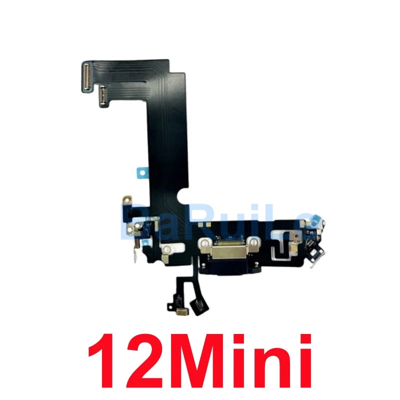 1pcs USB Charging Charger Port Flex For iPhone 11 12 13 14 Pro Max Dock Connector Microphone Headphone Audio Jack Flex Cable