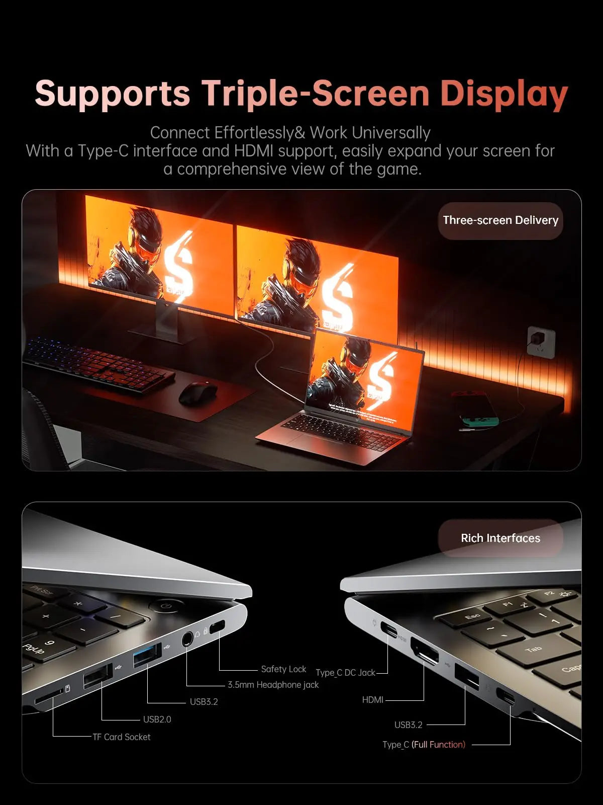 ACEMAGIC 16" FHD Laptop AMD Ryzen 9 6900HX Laptop 16GB LPDDR5 RAM 512GB SSD Backlit Keyboard Full-Featured Office Gamin Notebook