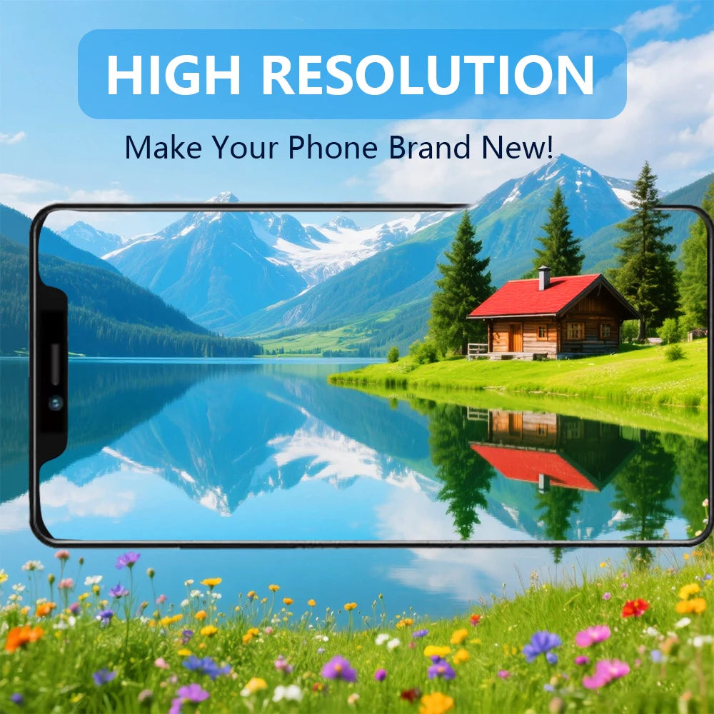 A1984, A2105, A2106 OLED Pantalla for iphone XR LCD Display Touch Screen Digitizer Assembly for iPhone XR LCD Replacement
