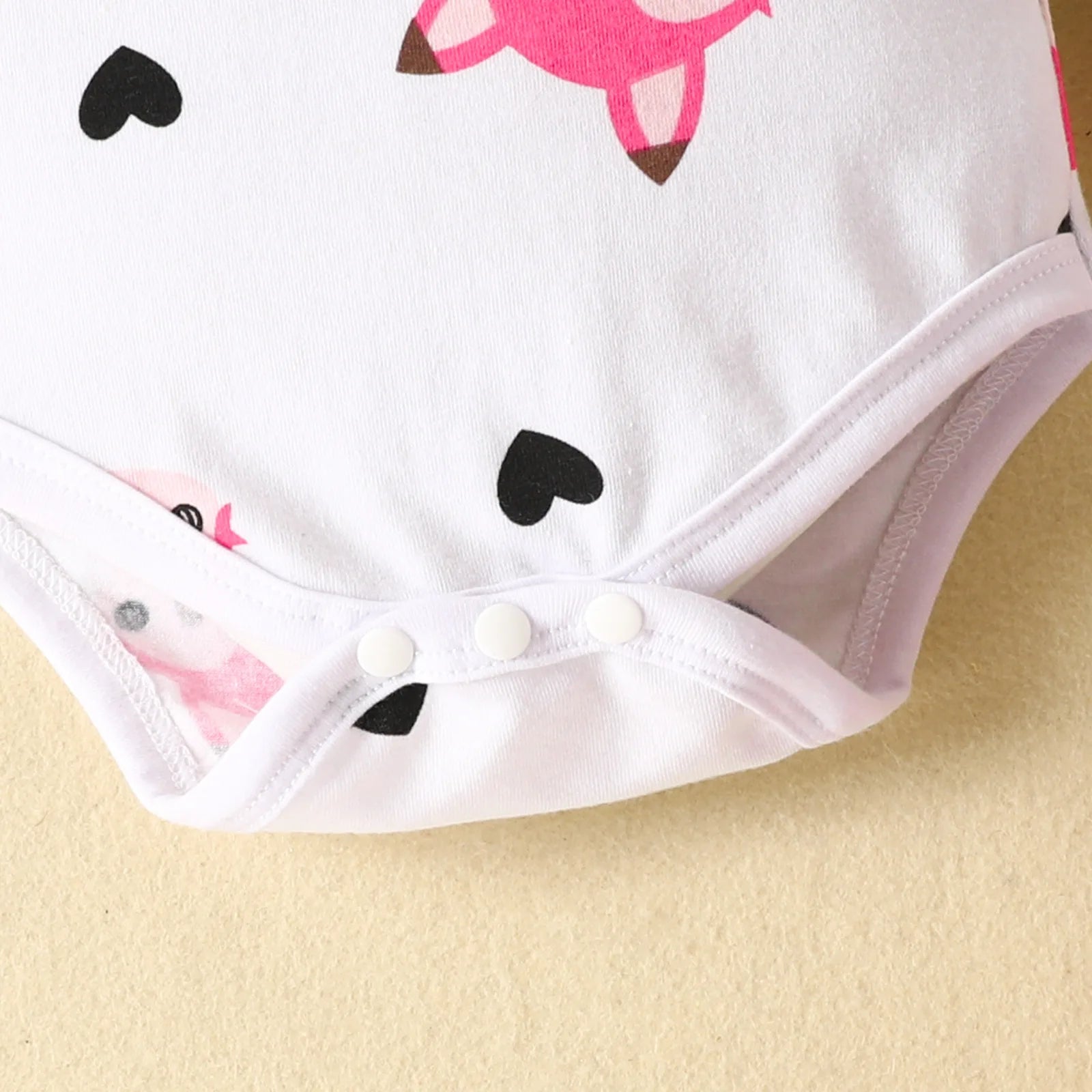 Prowow Cute Fox Baby Dresses For Girls Heart Print Romper+Suspender Fox Dress For Girls Fall Winter Newborn Baby Girl Clothes