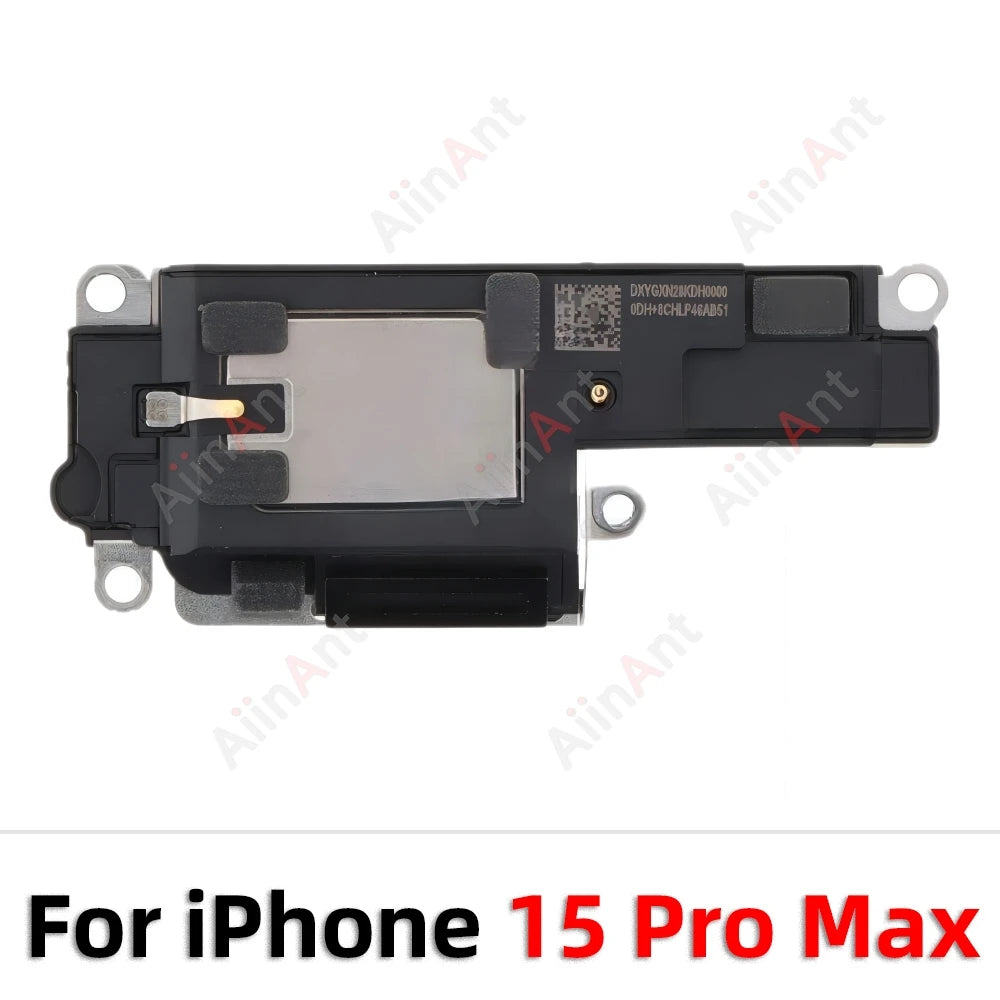 AiinAnt Bottom LoudSpeaker Phone Sound Buzzer Ringer Loud Speaker Flex Cable For iPhone 12 13 14 15 Pro Max mini Plus Spare Part